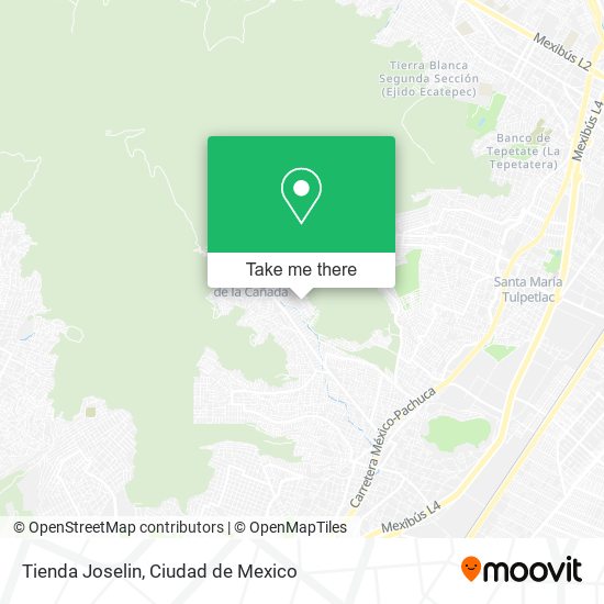 Tienda Joselin map