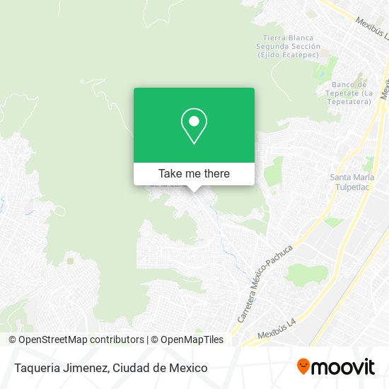 Taqueria Jimenez map