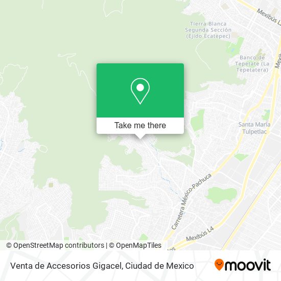 Venta de Accesorios Gigacel map