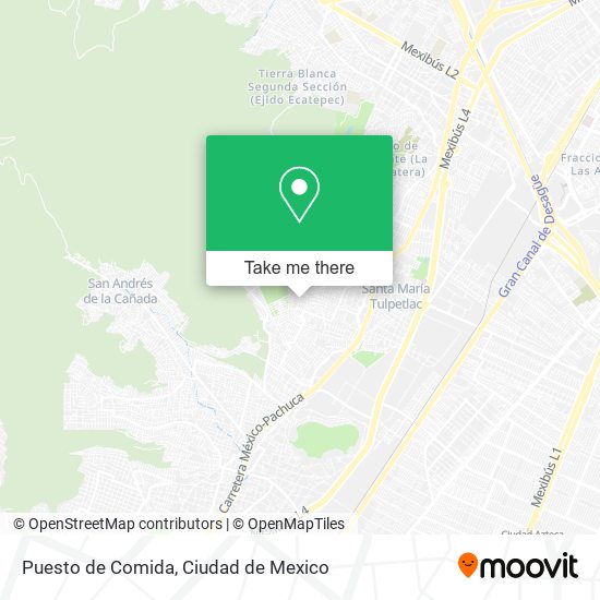 Puesto de Comida map