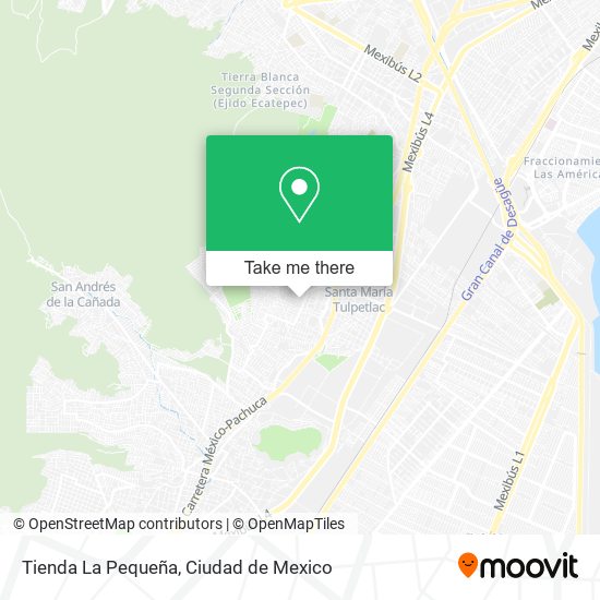 Tienda La Pequeña map