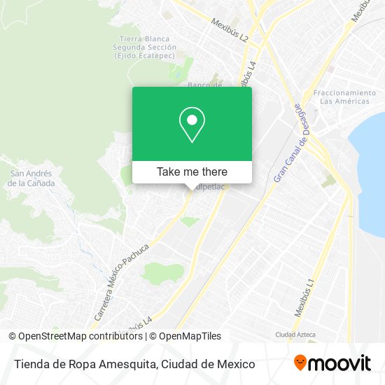 Tienda de Ropa Amesquita map
