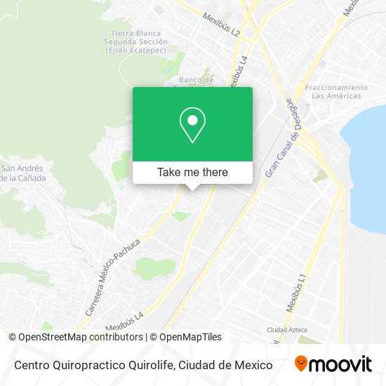 Centro Quiropractico Quirolife map