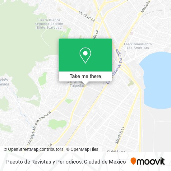 Puesto de Revistas y Periodicos map