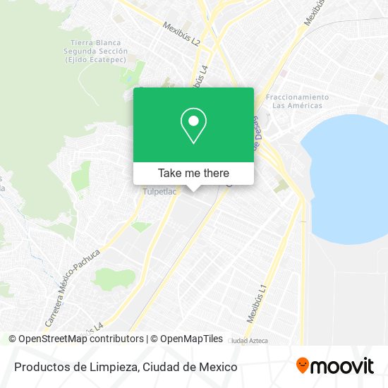 Productos de Limpieza map