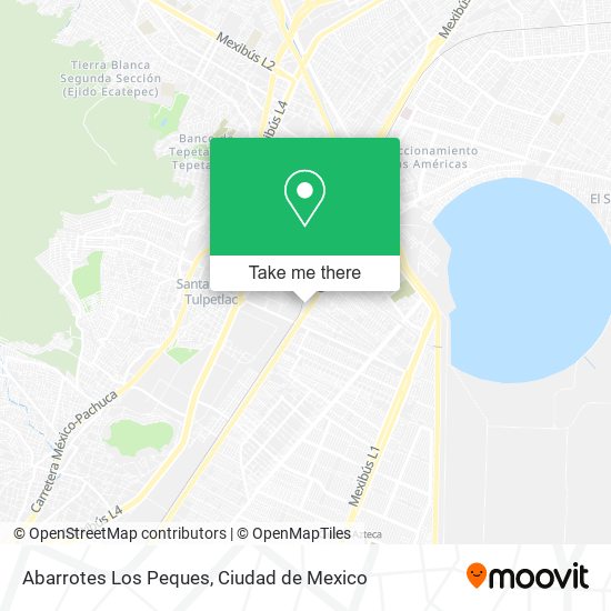 Mapa de Abarrotes Los Peques