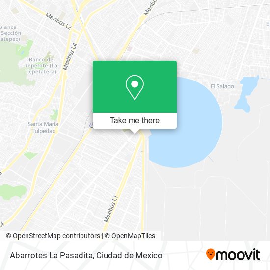 Abarrotes La Pasadita map