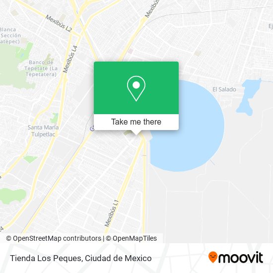Tienda Los Peques map