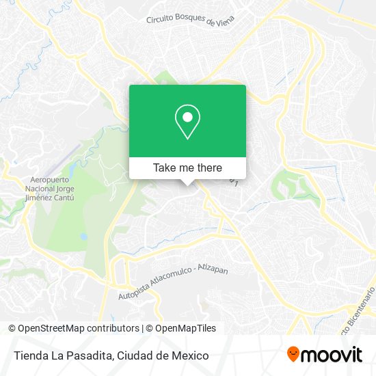 Mapa de Tienda La Pasadita