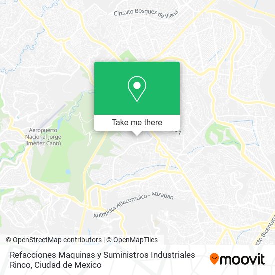 Refacciones Maquinas y Suministros Industriales Rinco map