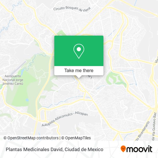 Mapa de Plantas Medicinales David