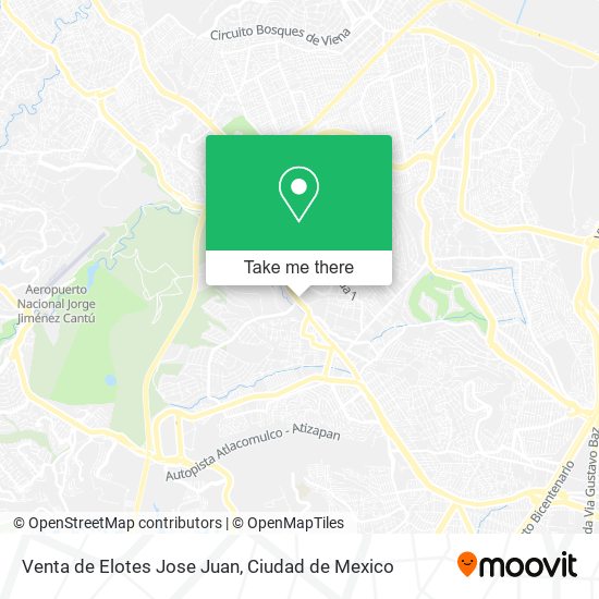 Mapa de Venta de Elotes Jose Juan