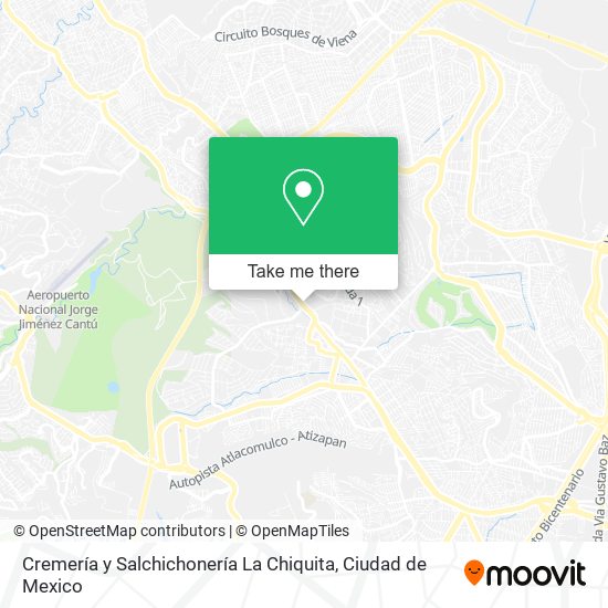 Cremería y Salchichonería La Chiquita map