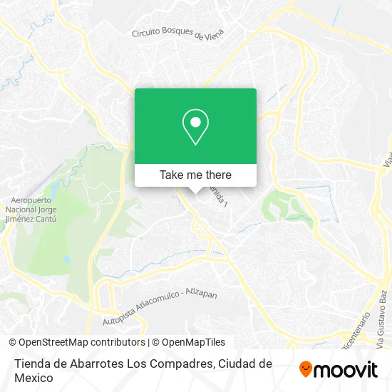 Tienda de Abarrotes Los Compadres map