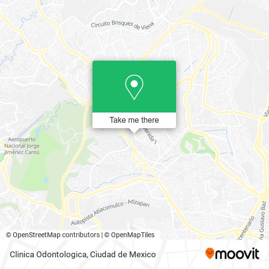 Clinica Odontologica map