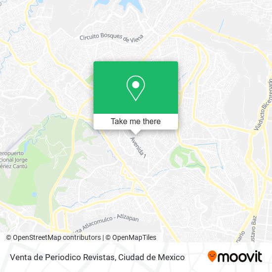 Venta de Periodico Revistas map