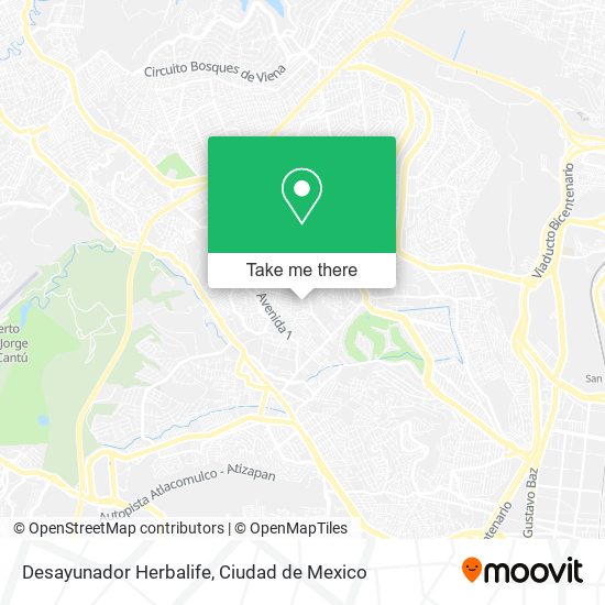 Desayunador Herbalife map