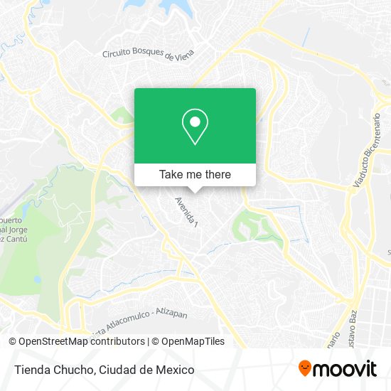 Mapa de Tienda Chucho