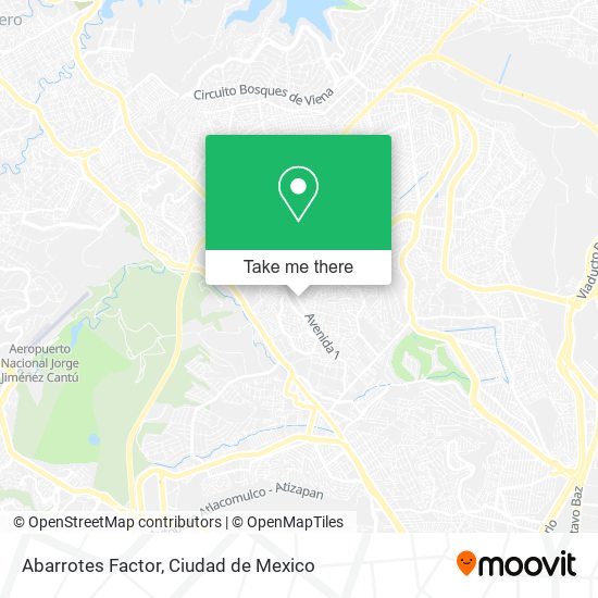 Abarrotes Factor map