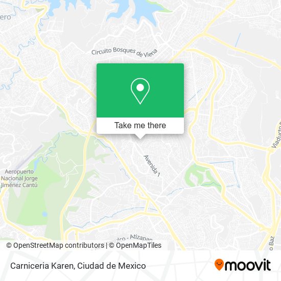 Mapa de Carniceria Karen