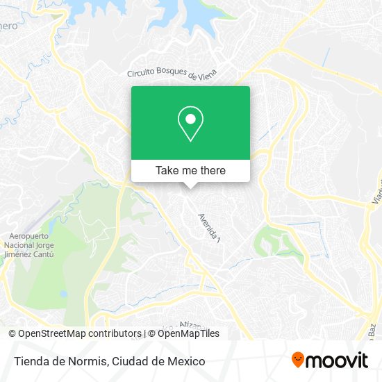 Tienda de Normis map