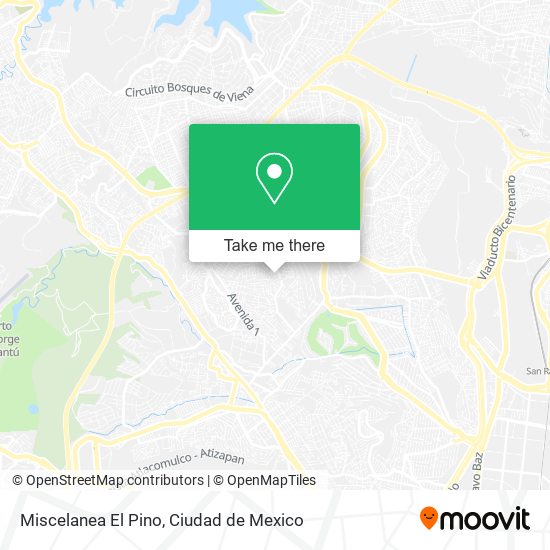 Miscelanea El Pino map