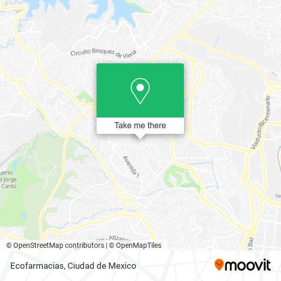 Mapa de Ecofarmacias