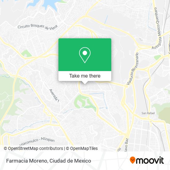 Farmacia Moreno map