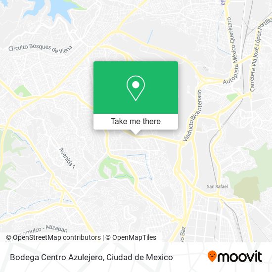 Bodega Centro Azulejero map