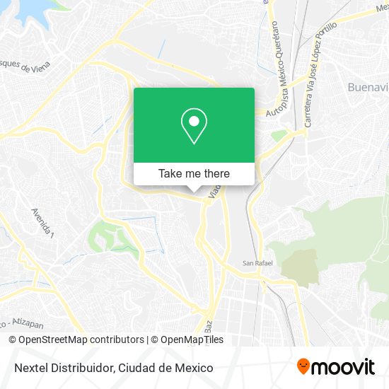 Nextel Distribuidor map