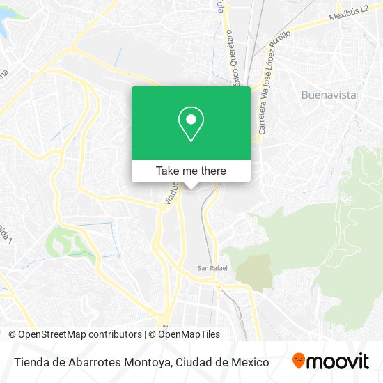 Tienda de Abarrotes Montoya map