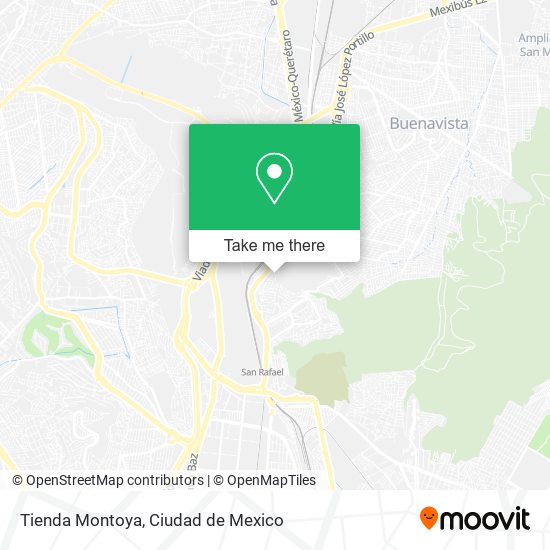 Tienda Montoya map