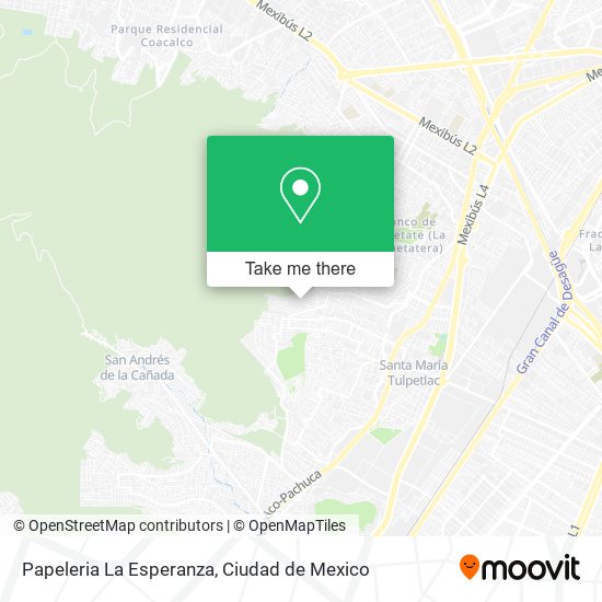 Papeleria La Esperanza map