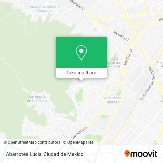 Abarrotes Lucia map