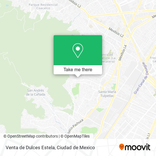 Venta de Dulces Estela map