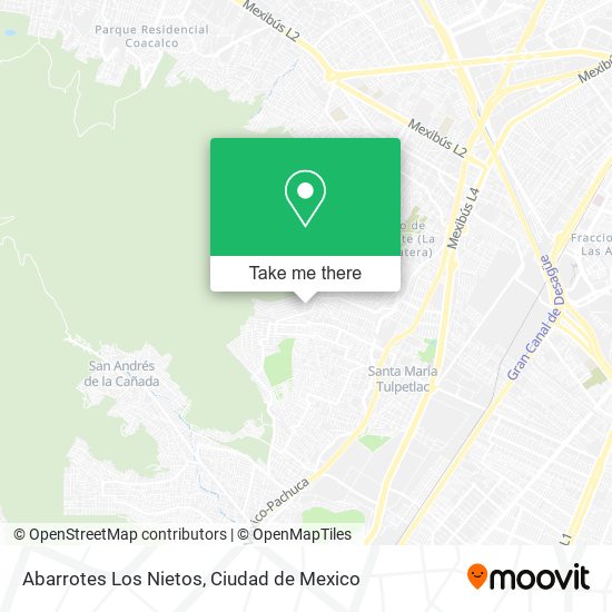 Abarrotes Los Nietos map