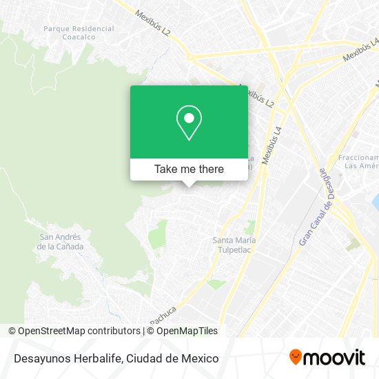 Desayunos Herbalife map