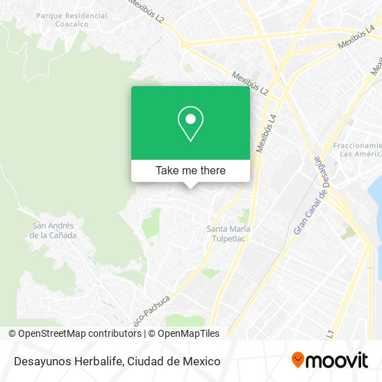 Desayunos Herbalife map