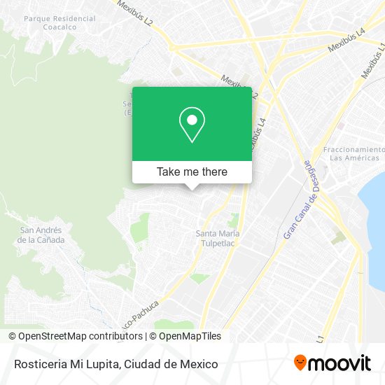 Rosticeria Mi Lupita map