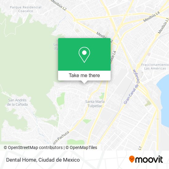 Mapa de Dental Home