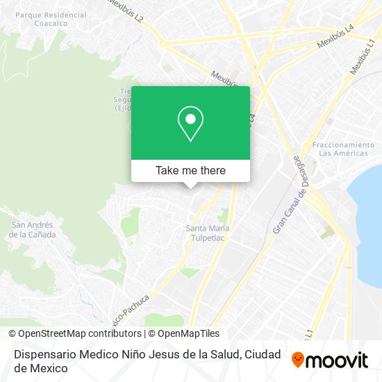 Dispensario Medico Niño Jesus de la Salud map