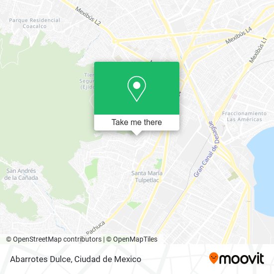 Abarrotes Dulce map