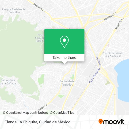 Tienda La Chiquita map