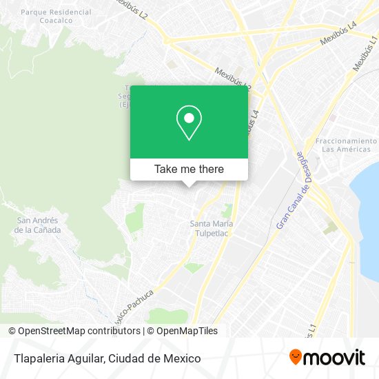 Mapa de Tlapaleria Aguilar