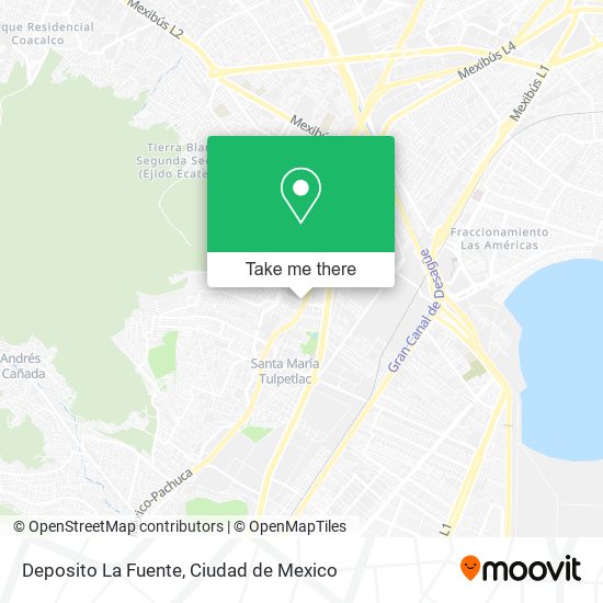 Mapa de Deposito La Fuente