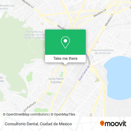 Consultorio Dental map