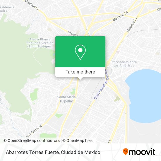 Mapa de Abarrotes Torres Fuerte