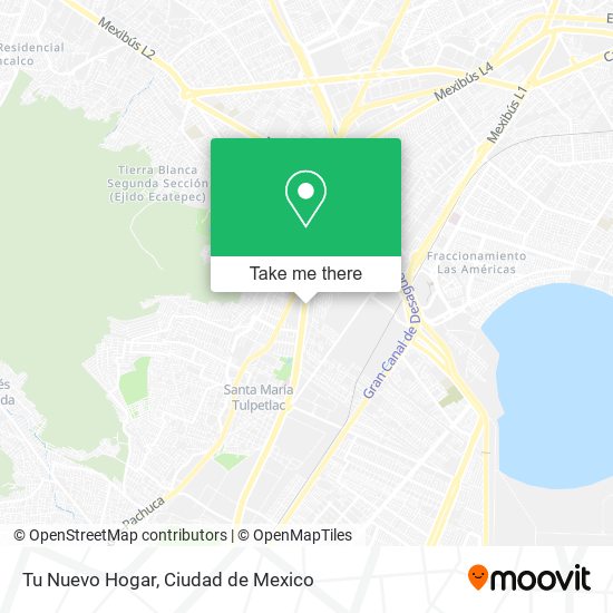 Tu Nuevo Hogar map