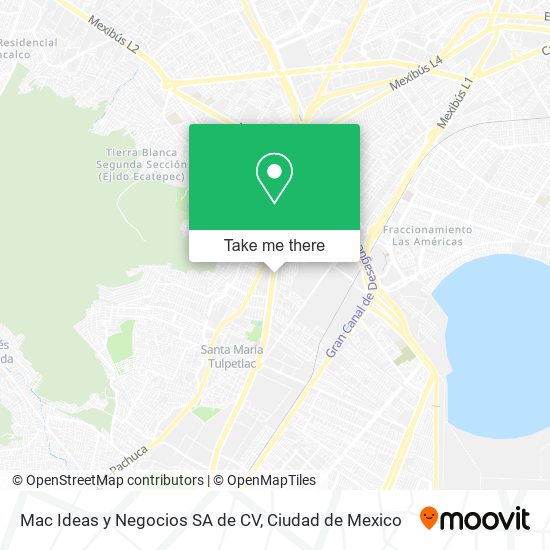 Mac Ideas y Negocios SA de CV map