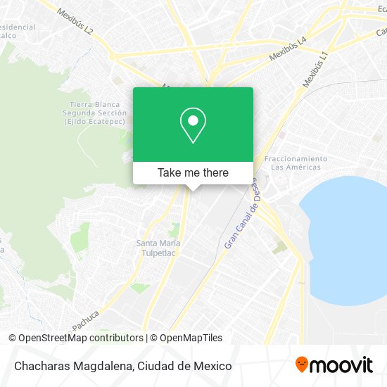 Chacharas Magdalena map